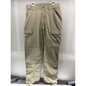 5.11 Tactical Series Mens Khaki Cargo Pants Large Long 35-39 Waist EUC Inseam 35